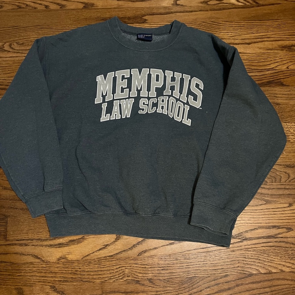 Memphis Law School Dark Gray Sweater